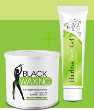 Blackwaxing, Hairlessbody, pelle, gel, depilazione, liscia